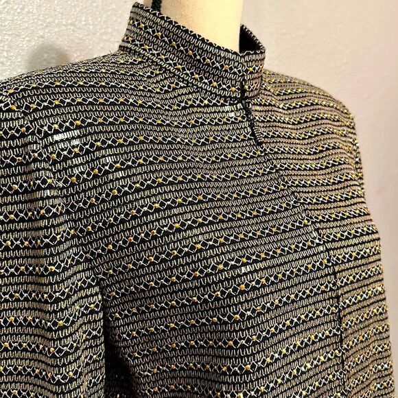 ST. John women’s sequined evening blazer by Marie Gray size 12 - Picture 3 of 14